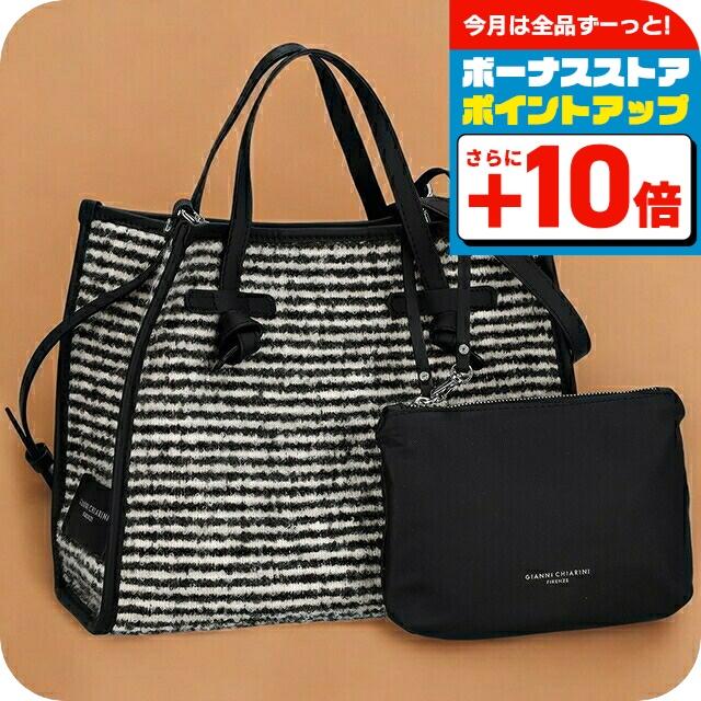 ジャンニキアリーニ トートバッグ レディース ブランド GIANNI CHIARINI BS 9752 PULLOVER ブラック GIANNI CHIARINI（ジャンニ キアリーニ） トートバッグ レディース