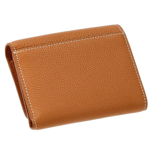 バーバリー 三つ折り 財布 キャメルブラウン TB 8049218 美品 レザー 中古 BURBERRY ホック コンパクト 箱付き 折り財布 人気 定番 お洒落 上品 シンプル エレガント 茶色 ユニセックス レディース メンズ 革 BURBERRY（バーバリー） 三つ折り財布 レディース ブランド BURBERRY
