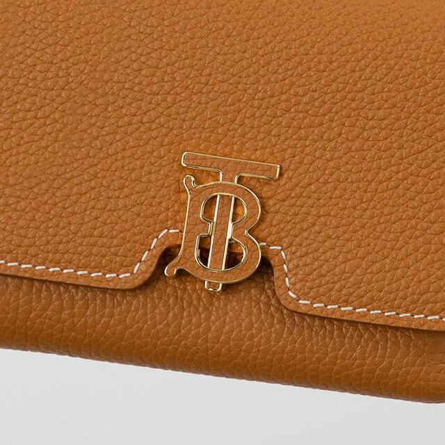 【未使用】正規品 バーバリー 三つ折り財布 レディース ブラウン レザー BURBERRY（バーバリー） 三つ折り財布 ミニ財布 財布 メンズ