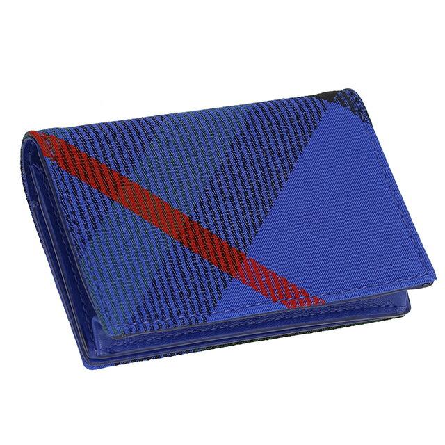 【新品未使用】BURBERRY ネイビー レザー 名刺入れ BURBERRY（バーバリー） 名刺入れ メンズ ブランド BURBERRY 8086008