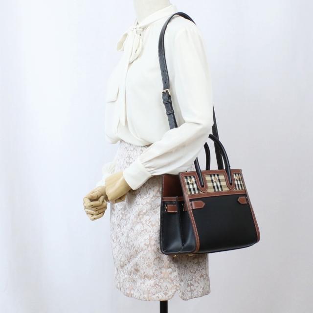 BURBERRY（バーバリー） ブランド トートバッグ レディース レザー