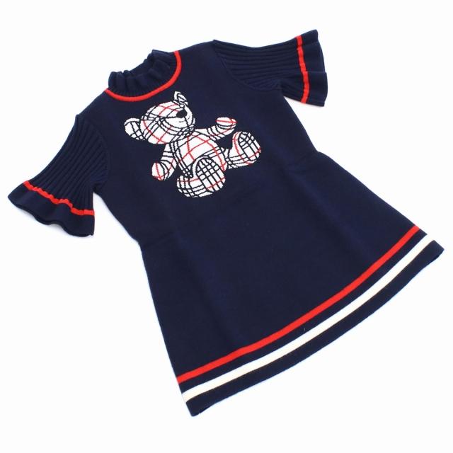 Burberry バーバリー テディベア ワンピース 128cm Burberry バーバリー テディベア ワンピース 128cm BURBERRY