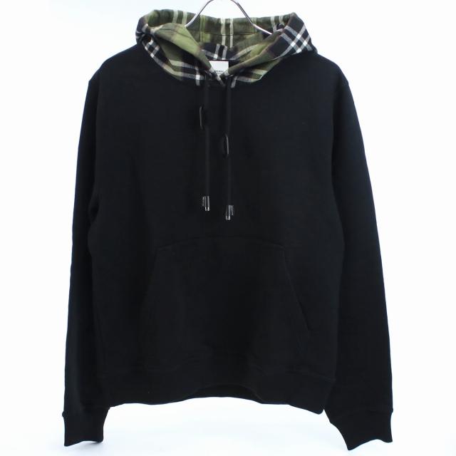 BURBERRY バーバリー 8055905 パーカー BLACK ブラック レディース バーバリー ブランド パーカー レディース BURBERRY コットン100
