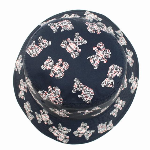 バーバリー ブランド ベビー帽子 赤ちゃん ハット ベビー イタリア 8055990 NAVY ネイビー系 マルチカラー 小物 選べるモデル おしゃれ プレゼント ギフトの画像