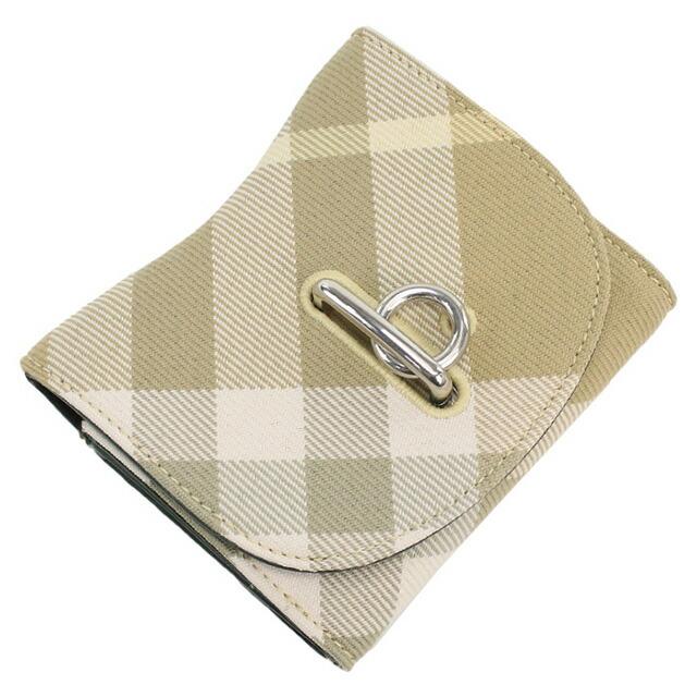 【新品】バーバリー BURBERRY 三折財布小銭入付き レディース 8081783 BURBERRY（バーバリー） 三折財布小銭入付き レディース ブランド