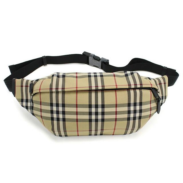 美品 Burberry ボディバッグ TBモノグラム ナイロン BURBERRY（バーバリー） ウエストバッグ TBモノグラム ナイロン マルチ