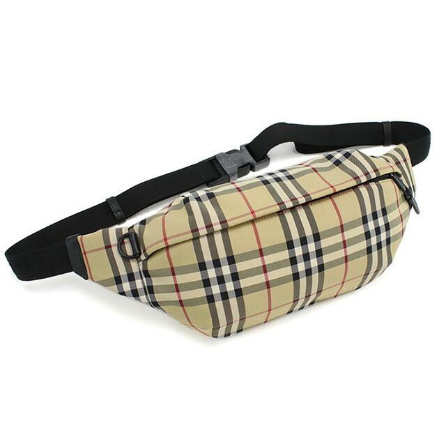 美品 Burberry ボディバッグ TBモノグラム ナイロン BURBERRY（バーバリー） ボディバッグ メンズ ブランド ナイロン
