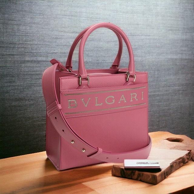 BVLGARI（ブルガリ） ブランド トートバッグ レディース カーフレザー