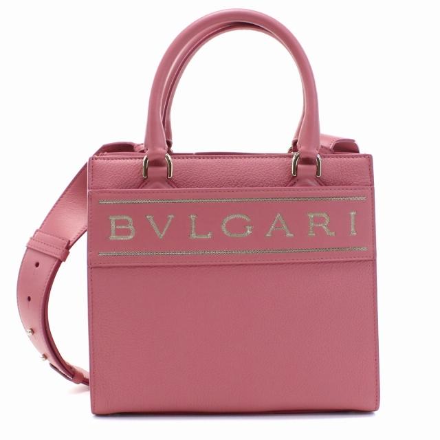 BVLGARI（ブルガリ） ブランド トートバッグ レディース カーフレザー