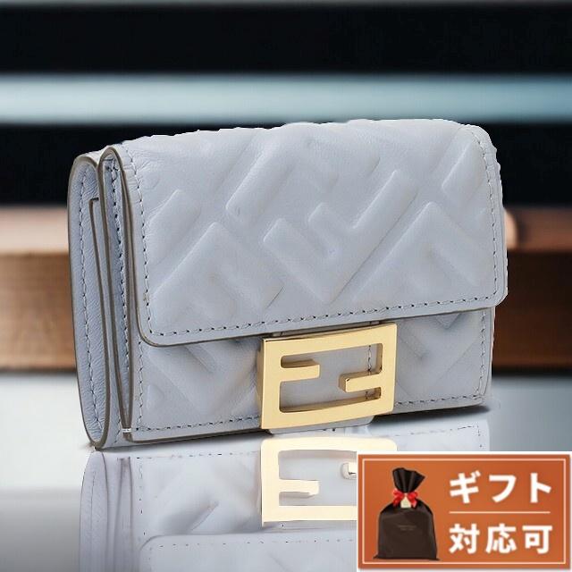 FENDI フェンディ ブランド 三つ折財布 レディース 8M0395 AAJD F1L1W  