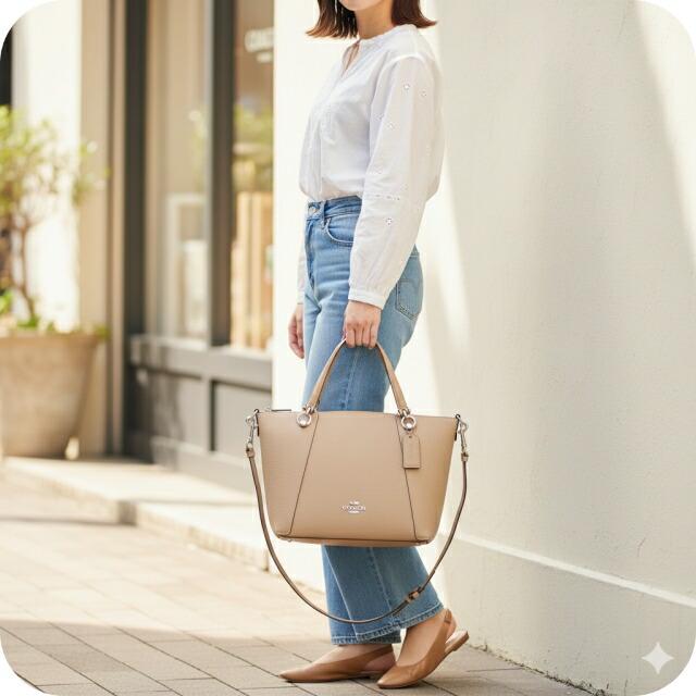 COACH（コーチ） ハンドバッグ 2way ショルダーバッグ 斜めがけ