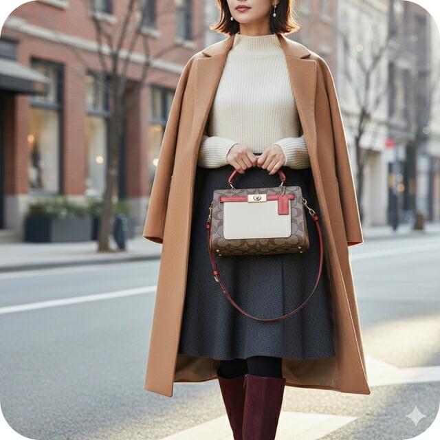 COACH（コーチ） ハンドバッグ 2way ショルダーバッグ 斜めがけ