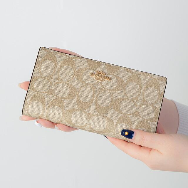 COACH（コーチ） 長財布 メンズ レディース ブランド シグネチャー