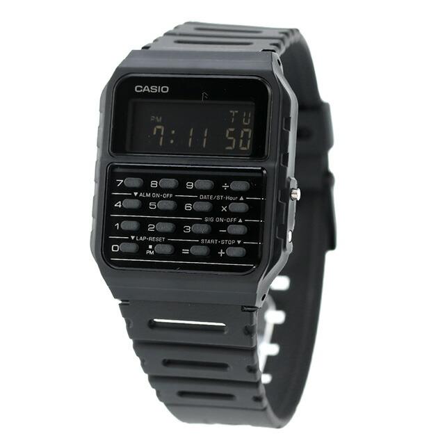 CASIO クォーツ 腕時計 ブラック CASIO（カシオ） クォーツ 電池式 CA-53WF-1B クラシック チプカシ