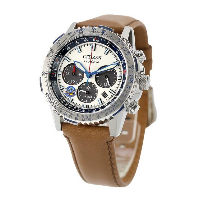 シチズン プロマスター SKYシリーズ ブルーインパルス エコドライブ 腕時計 ブランド メンズ 数量限定 クロノグラフ  CITIZEN PROMASTER CA4661-09Aの画像