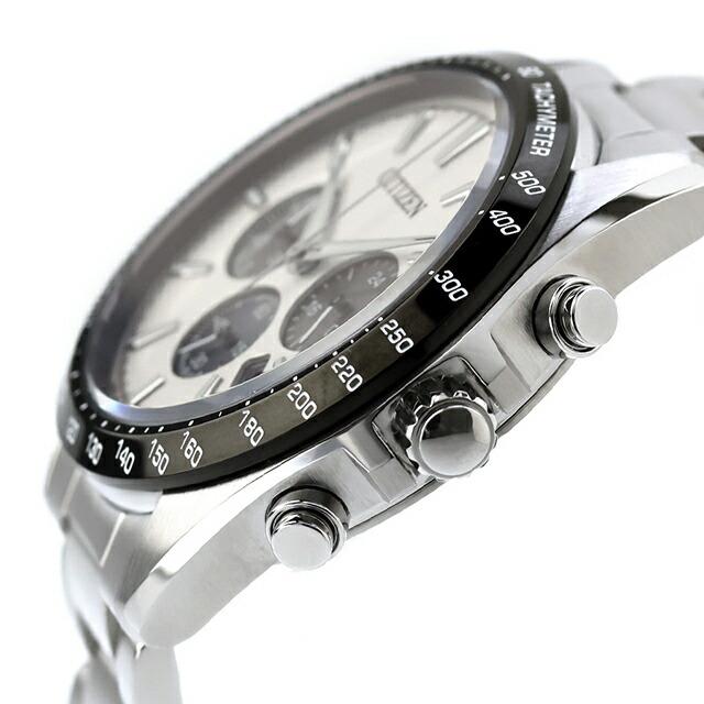 シチズン コレクション エコドライブ 腕時計 ブランド メンズ クロノグラフ ソーラー CITIZEN COLLECTION CA4764-57A アナログ シルバーの画像
