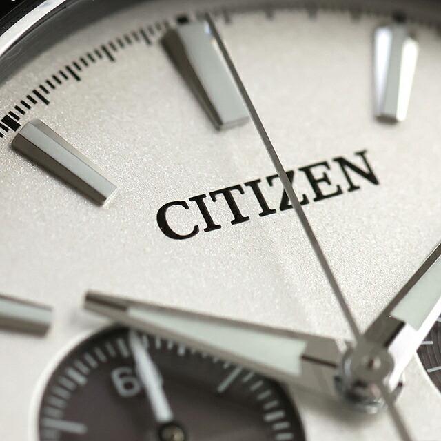 シチズン コレクション エコドライブ 腕時計 ブランド メンズ クロノグラフ ソーラー CITIZEN COLLECTION CA4764-57A アナログ シルバーの画像
