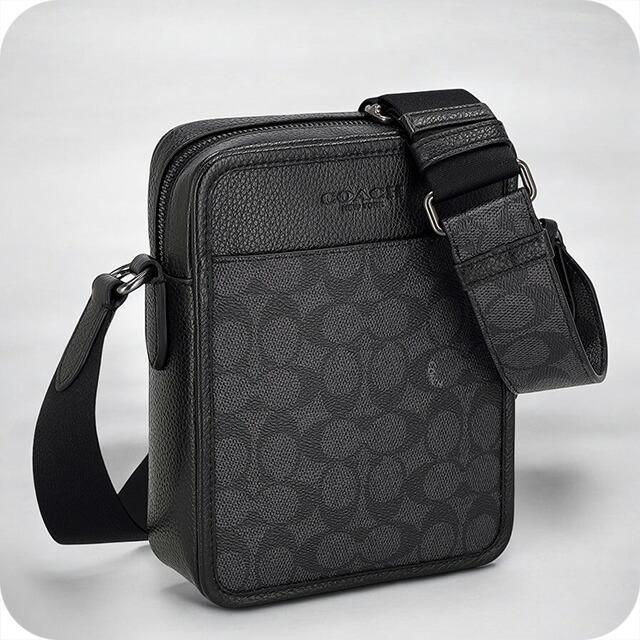 COACH ブラックレザー ショルダーバッグ メンズ 楽天市場】コーチ COACH バッグ メンズ ショルダーバッグ 斜