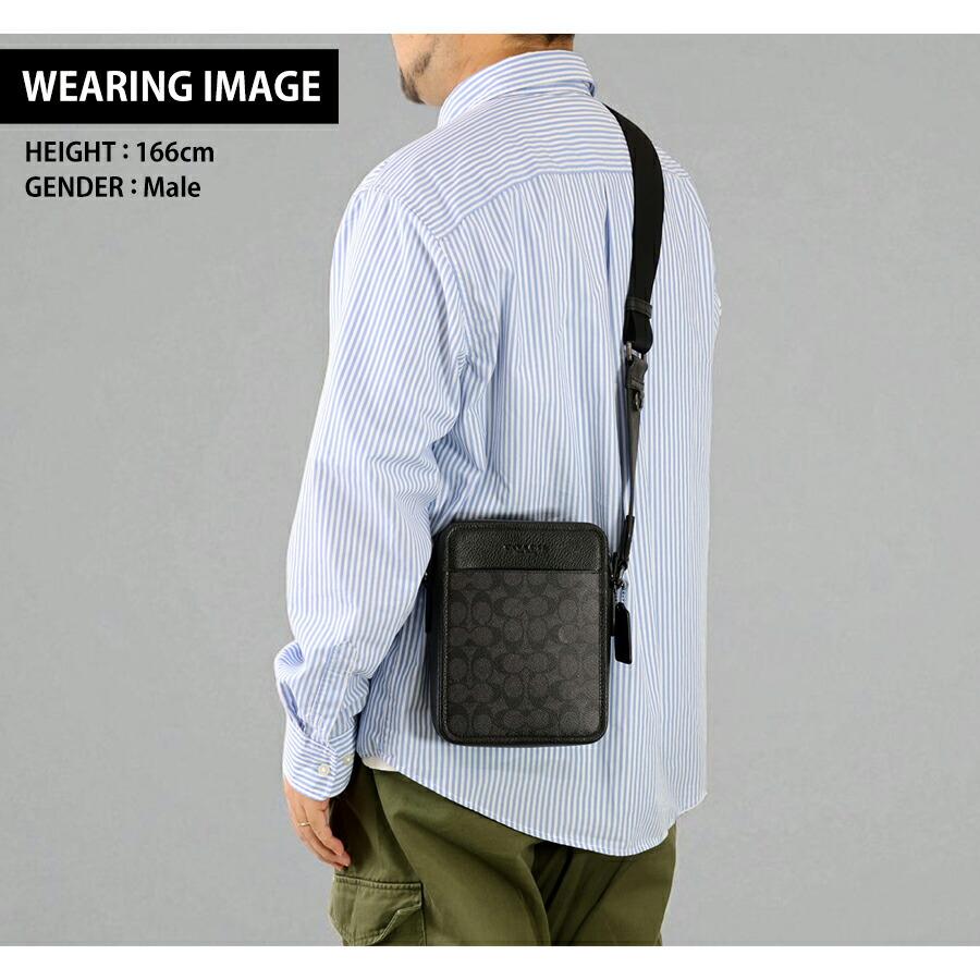 【9月で配信終了します】coach メンズ　ショルダーバッグ 激安 CC090 メンズ☆Coach Sullivan Crossbody Signature Canvas