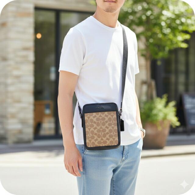 COACH（コーチ） ショルダーバッグ メッセンジャーバッグ メンズ CAT78