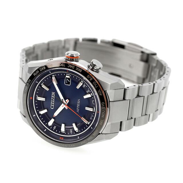 ACT Line シチズン アテッサ 光発電エコ・ドライブ電波時計 腕時計