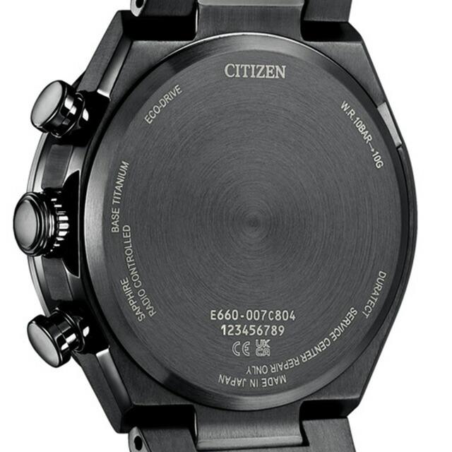稼働品◎シチズン アテッサ GMT 電波ソーラー 黒文字盤 デイト 腕時計 LIGHT in BLACK」2022 GREEN EDITIONが登場、光を受けて成長する