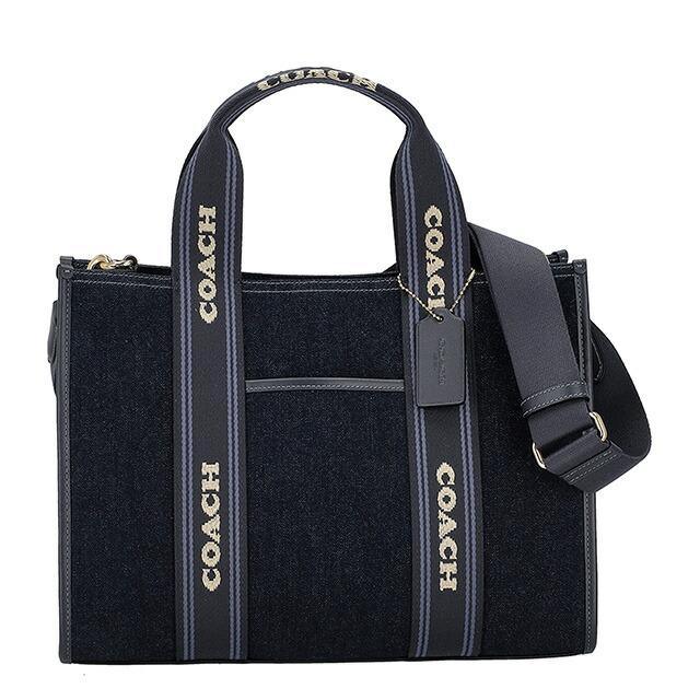 COACH メンズ 2way トートバッグ【美品】 COACH】コーチ メンズ バッグ クロスグレインレザー ディラン トート