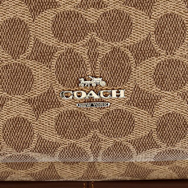 コーチ バックパック レディース ブランド COACH CCQ06 IMXHE タン/ブラウン f58314の画像