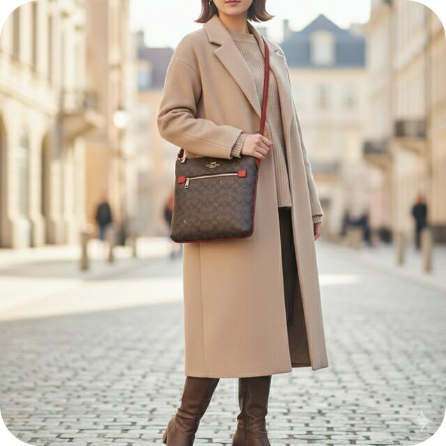 コーチ　メッセンジャー　ショルダーバッグ　フルレザー　茶系 楽天市場】【バッグ】COACH コーチ メッセンジャーバッグ ショルダー