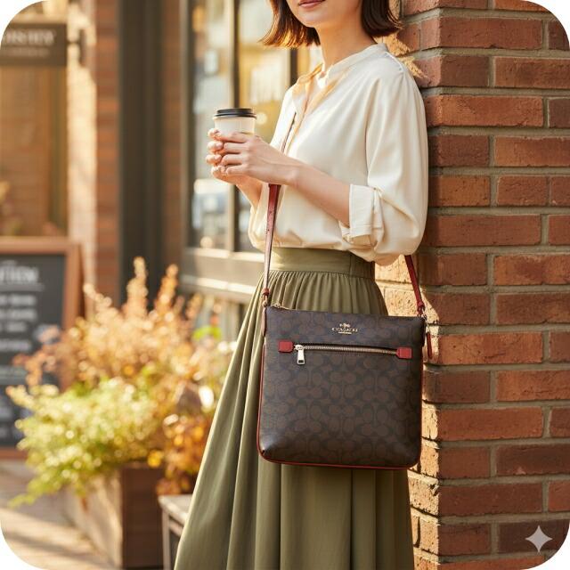 COACH（コーチ） ショルダーバッグ メッセンジャーバッグ レディース