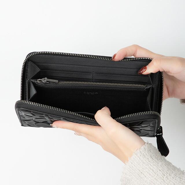 COACH（コーチ） 長財布 メンズ レディース ブランド シグネチャー