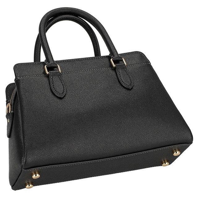 【美品】COACH 2WAY ショルダーバッグ トートバッグ ブラック レザー COACH（コーチ） トートバッグ 2way ショルダーバッグ レディース