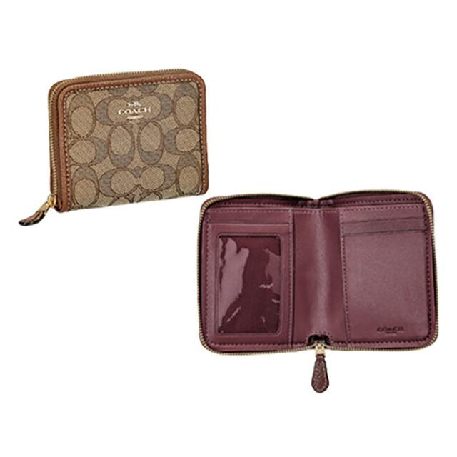 COACH（コーチ） 二つ折り財布 レディース ブランド シグネチャー