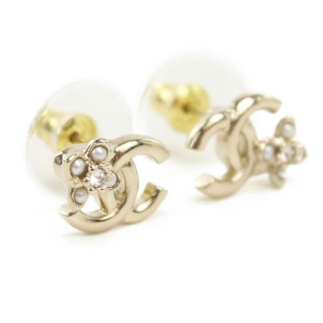 CHANEL（シャネル） ピアス レディース ブランド ABC107 ゴールド