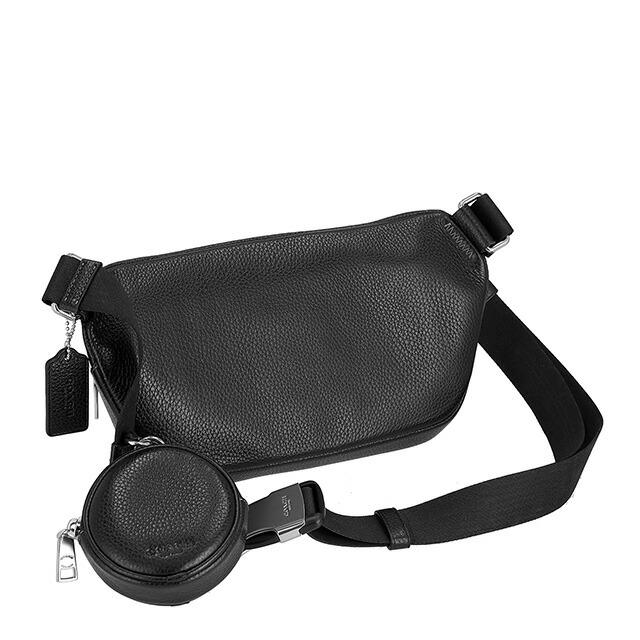 COACH ブラック ボディバッグ CJ507 COACH コーチ ボディバッグ メンズ ブランド CJ507 ブラック