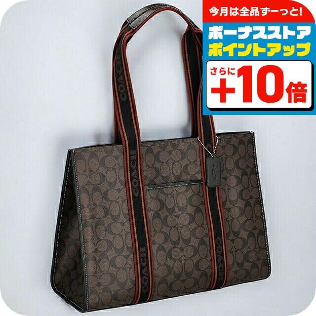 COACH コーチ トートバッグ メンズ ブランド シグネチャー CM865 SVBMC
