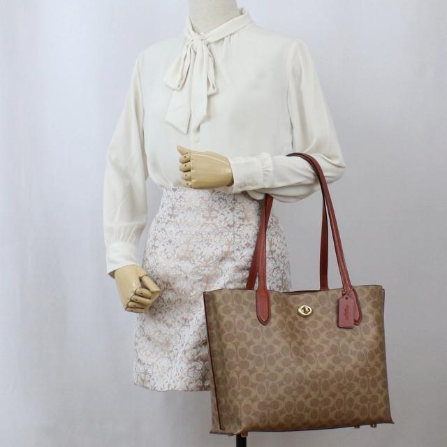 COACH（コーチ） トートバッグ 2way ショルダー レディース PVC