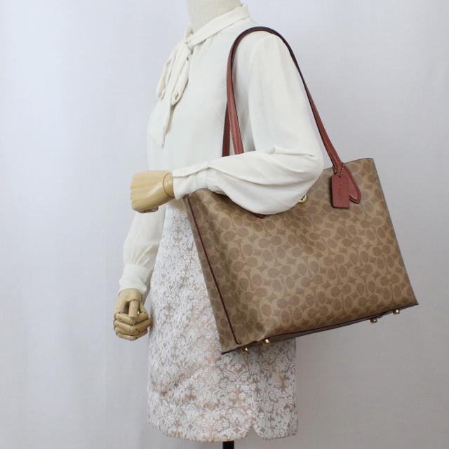 COACH（コーチ） トートバッグ 2way ショルダー レディース PVC