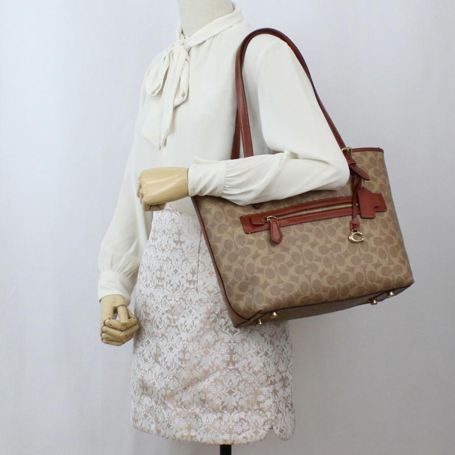 COACH（コーチ） トートバッグ 2way ショルダー レディース PVC