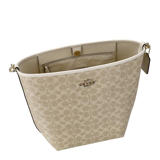 コーチ ハンドバッグ メンズ レディース ブランド COACH レザー CT802 IMXDM ベージュ COACH（コーチ） ハンドバッグ メンズ レディース ブランド レザー