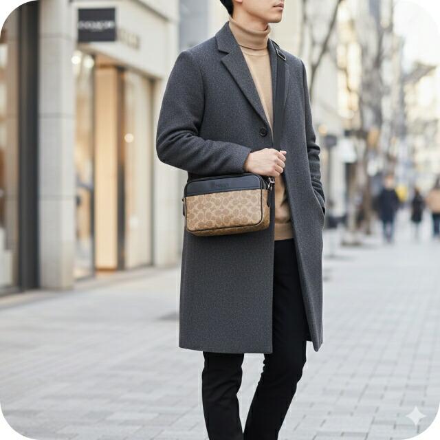 COACH（コーチ） ショルダーバッグ メッセンジャーバッグ メンズ