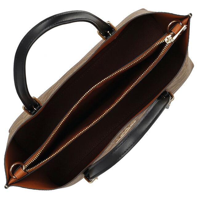 マリン　COACH ブラウンファー付きハンドバッグ　2way マリン様専用 COACH ブラウンファー付きハンドバッグ 2way