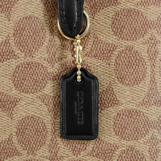COACH コーチ シグネチャー 2WAY ブラック ブラウン ハンドバッグ COACH ダークブラウン シグネチャー 2Way バッグ
