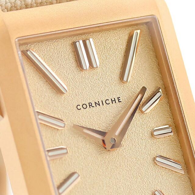 コーニッシュ ヴィジョネア クォーツ 電池式 腕時計 ブランド メンズ CORNICHE 104369 アナログ ベージュの画像