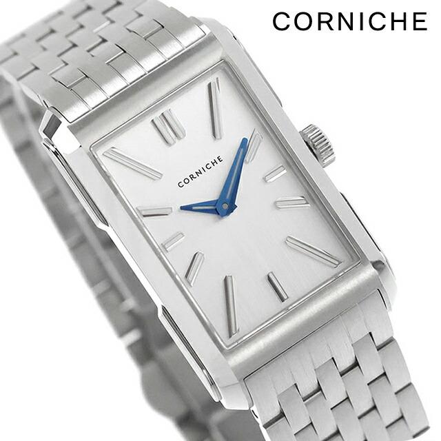 コーニッシュ ヴィジョネア クォーツ 電池式 腕時計 ブランド メンズ CORNICHE 104375 アナログ シルバーの画像