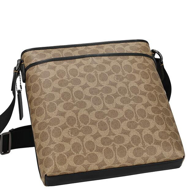 coach コーチ メンズ メッセンジャーバッグ ショルダー ブラウン