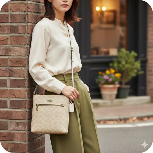 COACH（コーチ） ショルダーバッグ メッセンジャーバッグ レディース