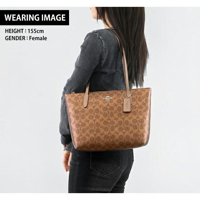 コーチ トートバッグ レディース ブランド COACH Cambodia CW396 IMYGQ ブラウンの画像