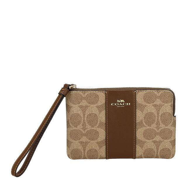 COACH（コーチ） ポーチ レディース ブランド COACH CW854 IMXHE タン