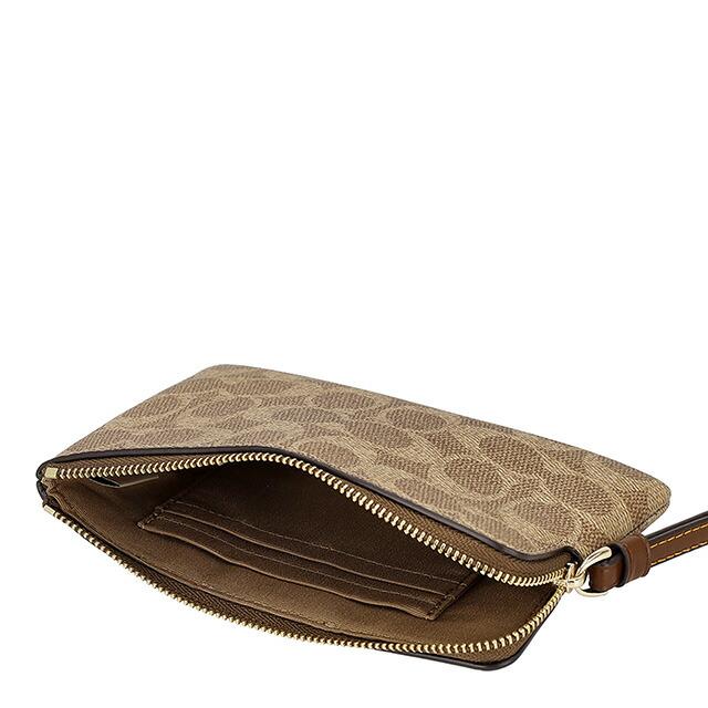 COACH（コーチ） ポーチ レディース ブランド COACH CW854 IMXHE タン